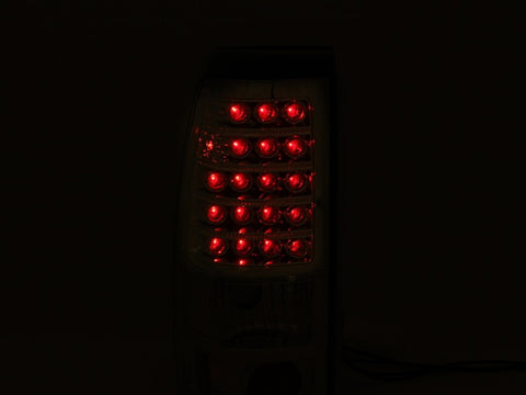 ANZO 1999-2007 Chevrolet Silverado 1500 LED Taillights Chrome - 311011