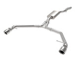 aFe MACH Force-Xp 13-16 Audi Allroad L4 SS Axle-Back Exhaust w/ Polished Tips - 49-36437-P