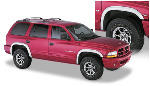 Bushwacker 98-03 Dodge Durango Extend-A-Fender Style Flares 4pc - Black - 51904-02