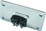 Bikers Choice 55-99 Chrome Pyramid Lisence Plate Bracket 3 Bolt Style - 490044