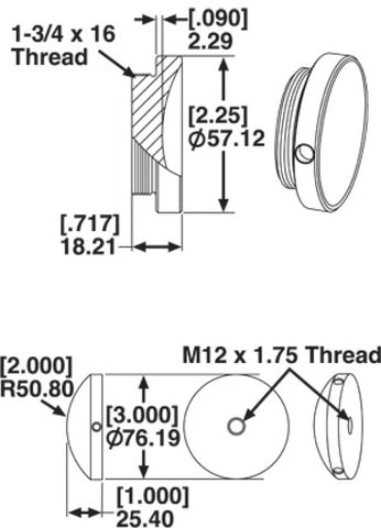 SPC Performance END MOUNT & ADAPTOR ASSY - 25601