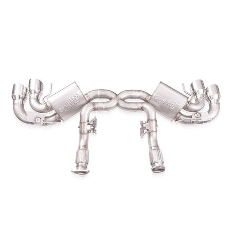 Stainless Works 20-21 Chevrolet Corvette C8 6.2L Legend Cat-Back Exhaust w/ Polished Tips - C8CBL