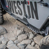 Westin/Snyper 07-17 Jeep Wrangler Unlimited Rock Slider Steps - Textured Black - 42-7015