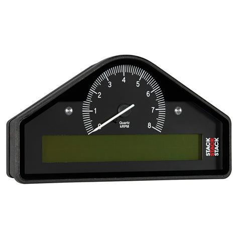 AutoMeter Stack Street Dash Black 0-8K RPM (PSI / DEG. F / MPH) - ST8130-A