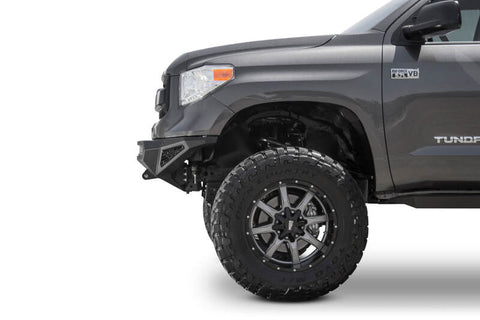Addictive Desert Designs 2014+ Toyota Tundra Stealth Fighter Front Bumper w/Winch Mount & Sensors - F741422860103