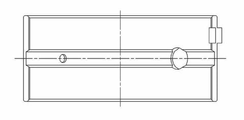 ACL Ford 4 1500-1600cc OHVTwin Cam Standard Size High Performance Main Bearing Set - 5M2152H-STD