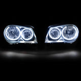 Oracle 06-11 BMW 1 Series LED Headlight Halo Kit - Red - 2630-003