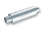 Borla XR-1 Racing Sportsman 3 inch Outlet / 3 inch Inlet Round Muffler - 40085