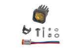 Diode Dynamics Stage Series C1 LED Pod Pro - Yellow Spot Standard ABL Each - DD6468S