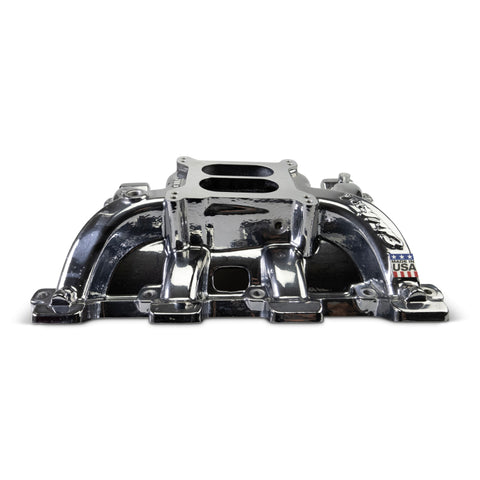 Edelbrock Chevy LS1 Performer RPM Intake Manifold Only - Chrome Plasma Finish - 71187-CP