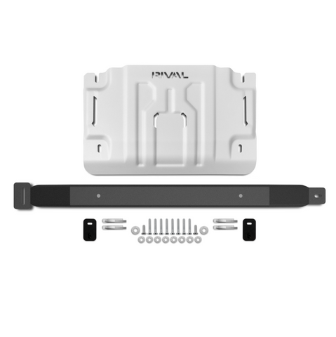 Rival 2024-2026 Ford Ranger Ford Ranger Raptor Aluminum Transfer Case Skid Plate - 2333.1887.4.6