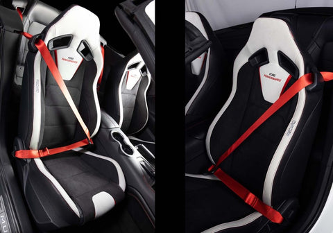 Ford Racing 2024 Mustang Ford Performance Logo Recaro Seat Set - M-63660005-MG