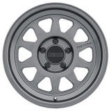 Method MR316 17x8.5 0mm Offset 5x5 71.5mm CB Gloss Titanium Wheel - MR31678550800