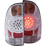 ANZO 2005-2015 Toyota Tacoma LED Taillights Chrome - 311041