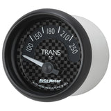 Autometer GT Series 52mm Short Sweep Electronic 100-250 Deg F Transmission Temperature - 8049
