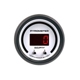 Autometer 52.4mm White Two Channel 0-2000 Degree Pyrometer (EGT) Phantom Elite Digital Gauge - 6744-PH