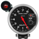 Autometer Sport-Comp 5 inch 8,000 RPM Shift-Lite Tachometer - 3905