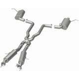 MagnaFlow 12 Jeep Grand Cherokee V8 6.4L Dual Split Rear Exit Stainless Cat Back Performance Exhaust - 15064