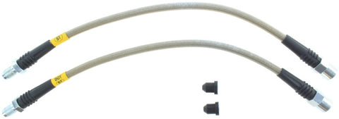 StopTech 08-12 Mercedes C350 / 03-12 Mercedes SL550 Stainless Steel Rear Brake Lines - 950.35504