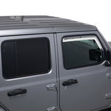 Putco 20-21 Jeep Gladiator JT/JL Element Chrome Window Visors (Front Only) - 480220