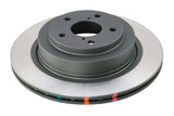 DBA 06-07 Subaru Impreza WRX Rear 4000 Series Plain Rotor - DBA4653