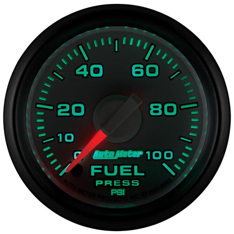Autometer Factory Match 52.4mm Full Sweep Electronic 0-100 PSI Fuel Pressure Gauge Dodge - 8563