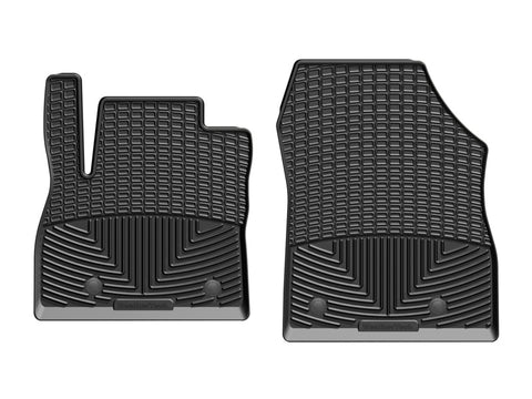 WeatherTech 2016+ Chevrolet Cruze Front Rubber Mats - Black - W386