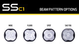 Diode Dynamics Stage Series C1 Lens SAE Fog Clear - DD6523