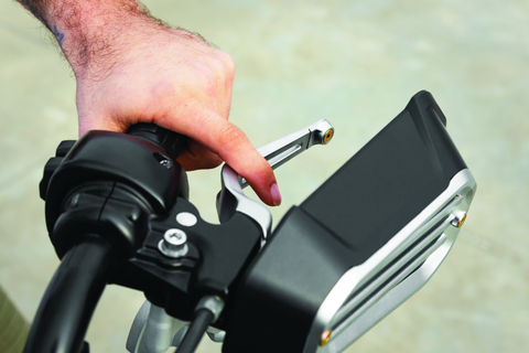 Kuryakyn Dillinger Levers Silver - 6668