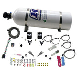 Nitrous Express 08-10 Dodge Viper EFI Dual Nozzle (100-300HP) w/15lb Bottle - 20325-15