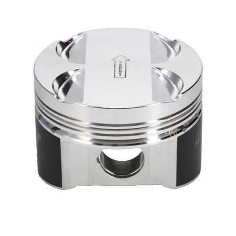 Manley 03-06 Evo 8/9 4G63T/4G63 85.5mm +.5mm Over Bore 10.0/10.5:1 Flat Top Pistons w/ Rings - 606205C-4