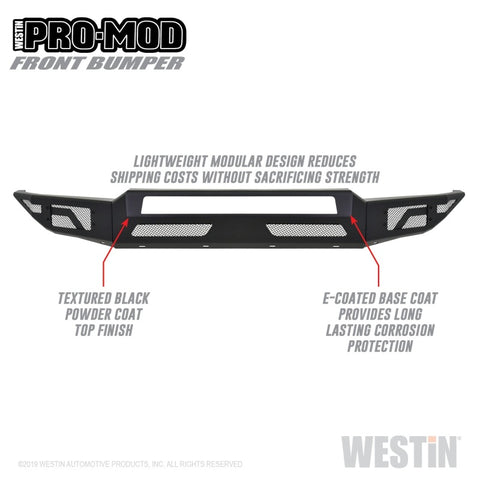 Westin 17-19 Ford F-250/350 Pro-Mod Front Bumper - 58-41175