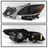 xTune Lexus Gs 06-11 OE Projector Headlights (w/AFS. Hid Fit) Black PRO-JH-LGS06-AFS-AM-BK - 5075888