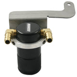 Moroso 11-14 Ford Mustang GT (w/Roush Supercharger) Air/Oil Separator Catch Can - Billet Alum -Black - 85605