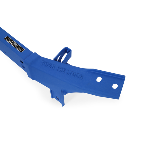 Mishimoto 2008-2010 Ford 6.4L Powerstroke Upper Support Bar - Wrinkle Blue - MMUS-F2D-08BL