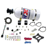 Nitrous Express 96-04 Ford Mustang 4.6L 2 Valve Nitrous Plate Kit w/10lb Bottle - 20946-10