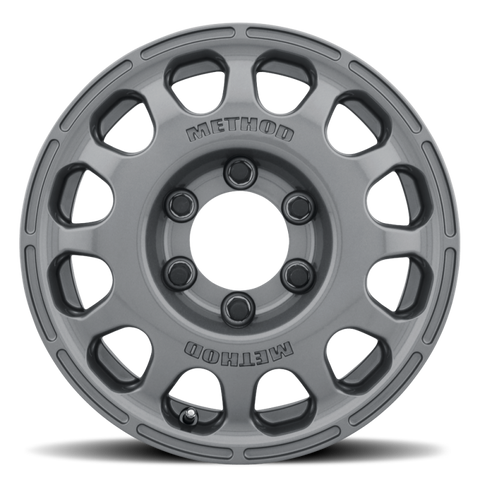 Method MR107 16x7 +25mm Offset 6x5.5 106.25mm CB Gloss Titanium Wheel - MR10767060825