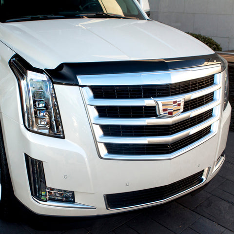 AVS 2019 Cadillac XT4 Aeroskin Low Profile Hood Shield - Smoke - 322176