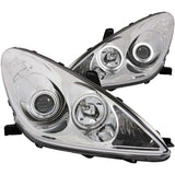 ANZO 2002-2003 Lexus Es300 Projector Headlights w/ Halo Chrome (CCFL) - 121173
