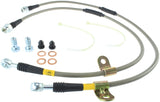 StopTech 07-13 Chevy/GMC Surburban/Sierra/Yukon Denali XL Stainless Steel Front Brake Line Kit - 950.66005