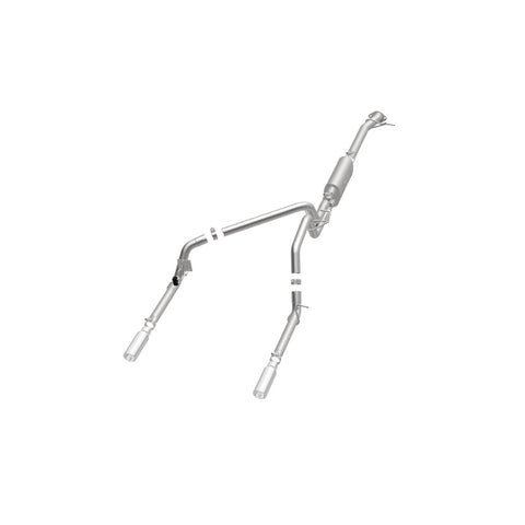 MagnaFlow Stainless Cat-Back Exhaust 2015 Chevy Colorado/GMC Canyon Dual Split Rear Exit 3.5in - 19019