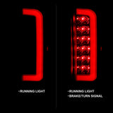 ANZO 1987-1996 Ford F-150 LED Taillights Black Housing Smoke Lens (Pair) - 311351