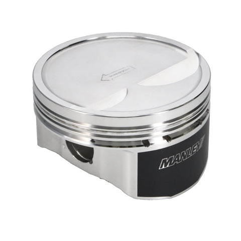 Manley Chevy LS Series 4.75in Bore -10cc Dish Platinum Series Dish Pistons Set - 596175CE-8
