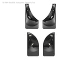 WeatherTech 99-07 Ford F250/F350/F450/F550 No Drill Mudflaps - Black - 110001-120001