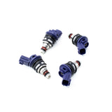 DeatschWerks Nissan G20 / SR20 / 240sx SR/KA 370cc Side Feed Injectors - 01J-00-0370-4
