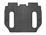 WeatherTech 2016+ Tesla Model X Rear FloorLiner - Black (6 Passenger) - 448694