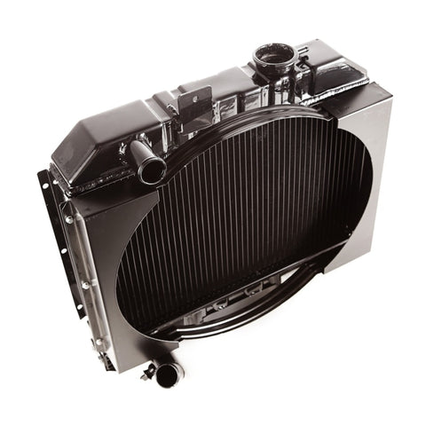 Omix Radiator w/ Fan Shroud 2 Row- 41-52 Willys Models - 17101.01