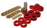Energy Suspension Cab Mount Set - Std Cab - Red - 5.4116R