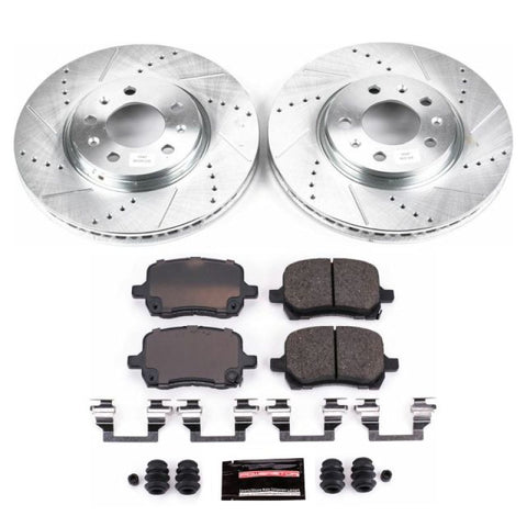 Power Stop 06-09 Pontiac Solstice Front Z23 Evolution Sport Brake Kit - K1433