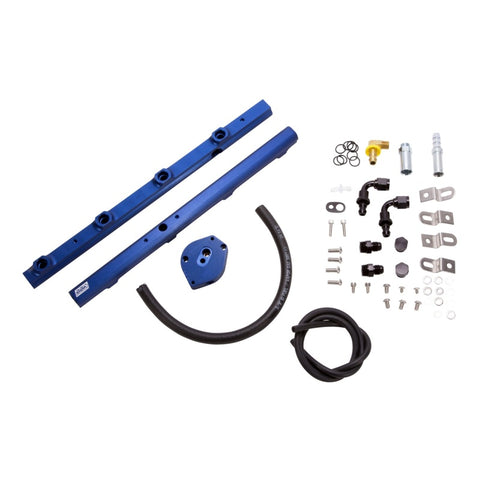 BBK 96-98 Mustang 4.6 GT High Flow Billet Aluminum Fuel Rail Kit - 5015